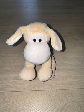Plush Cream & White Lamb Stuffed Animal - Soft Kids Toy